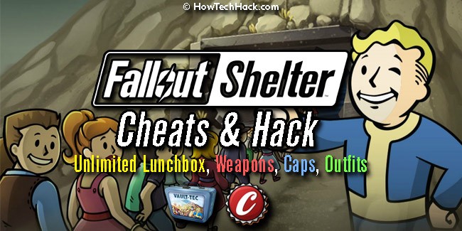 Fallout Shelter 1.10 Cheats Hacks Unlimited LunchBoxes, Food