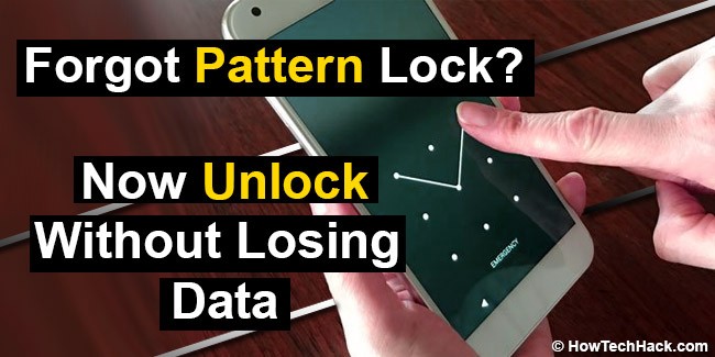 unlock pattern without losing data