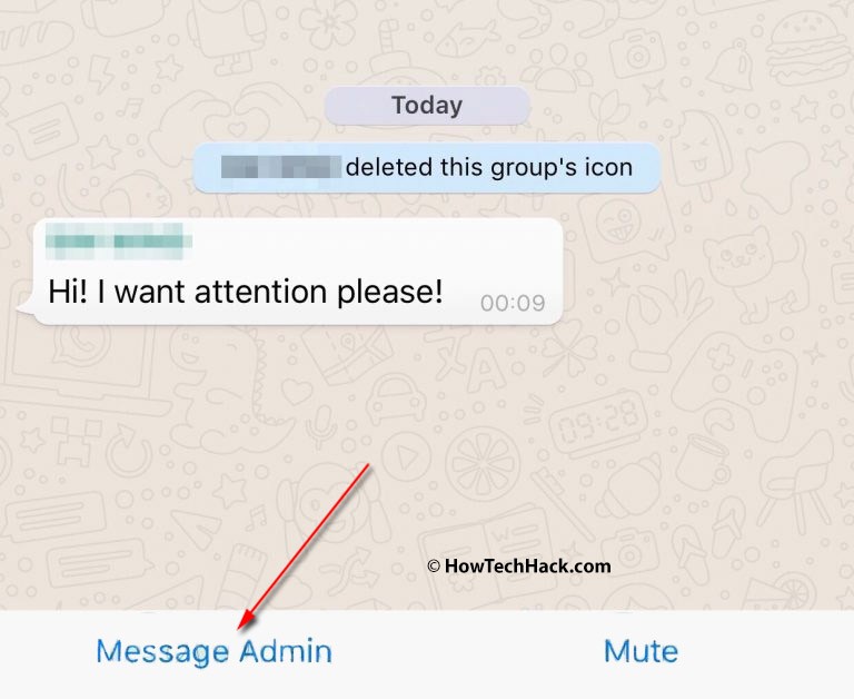 WhatsApp Admin Setting Restricted Group UI
