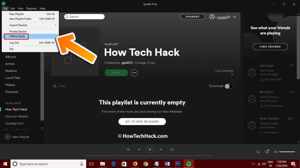 spotify how to download songs