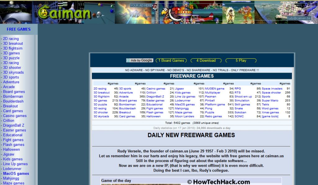 games sites for pc free download