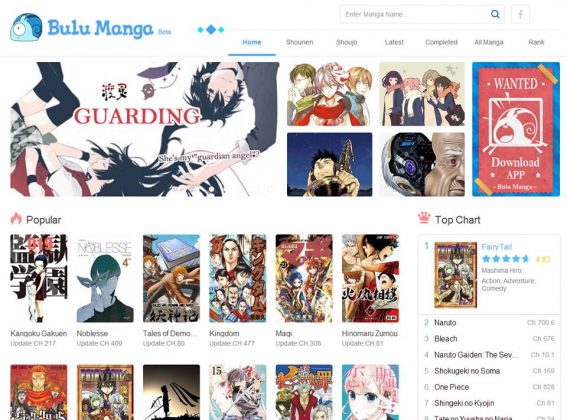 manga websites online free