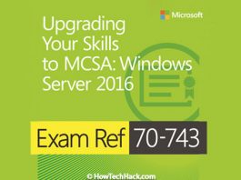 Microsoft 70-743 Exam