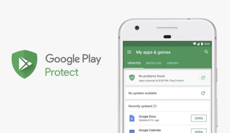 Google Play Protect Service is certified to protect from Malware attacks to your phone!