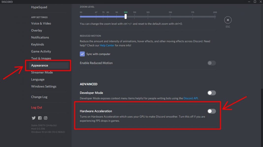 how to fix hearing pronlems with discord